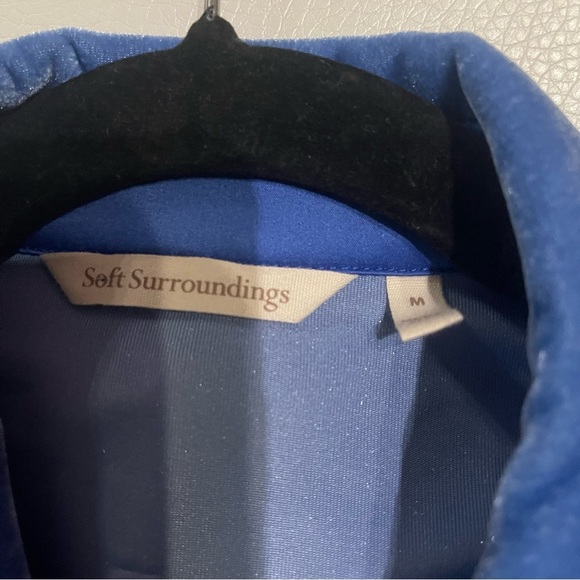 Soft Surroundings Blue Velvet Tunic - Picture 6 of 12